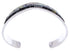 Multicolor Silver Native American Design Cuff Bracelet YS67381